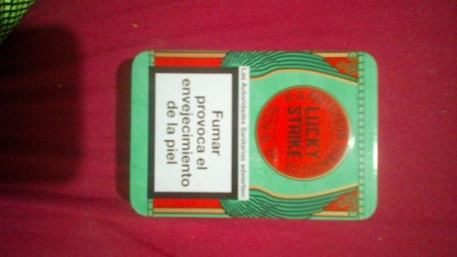 Cajetilla Lucky Strike vintage