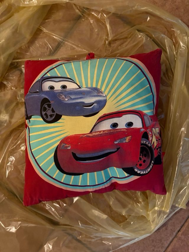Piumino singolo Cars + 3 cuscini