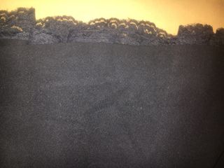 Falda midi negra Zara