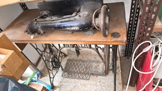Máquina coser antigua Singer