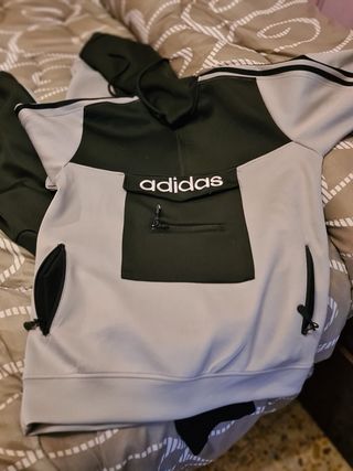 Chándal Adidas Negro Gris