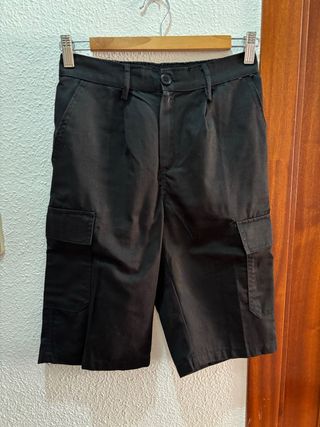Pantalón corto negro unisex