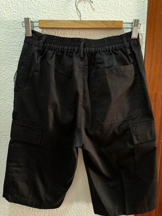 Pantalón corto negro unisex