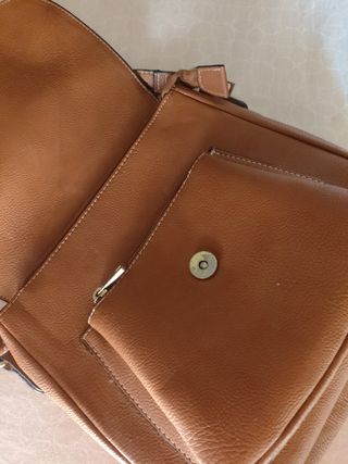 Bolso bandolera marrón