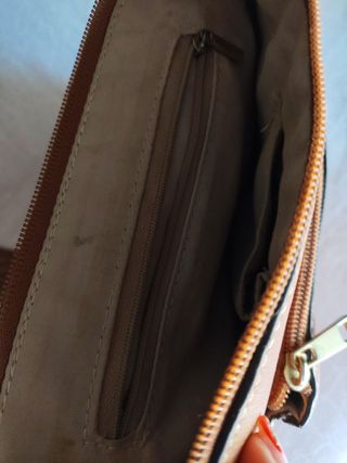 Bolso bandolera marrón