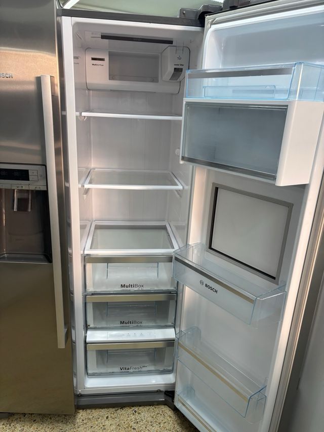 americana  Bosch - Refrigerador Acero bosch