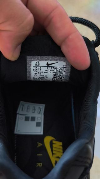 Nike Air Max 95 Corteiz - Negras/Doradas