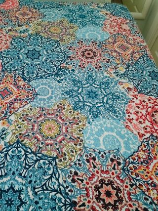 Colcha verano reversible