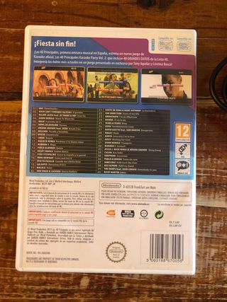 40 Principales Karaoke Party Vol.2 Wii