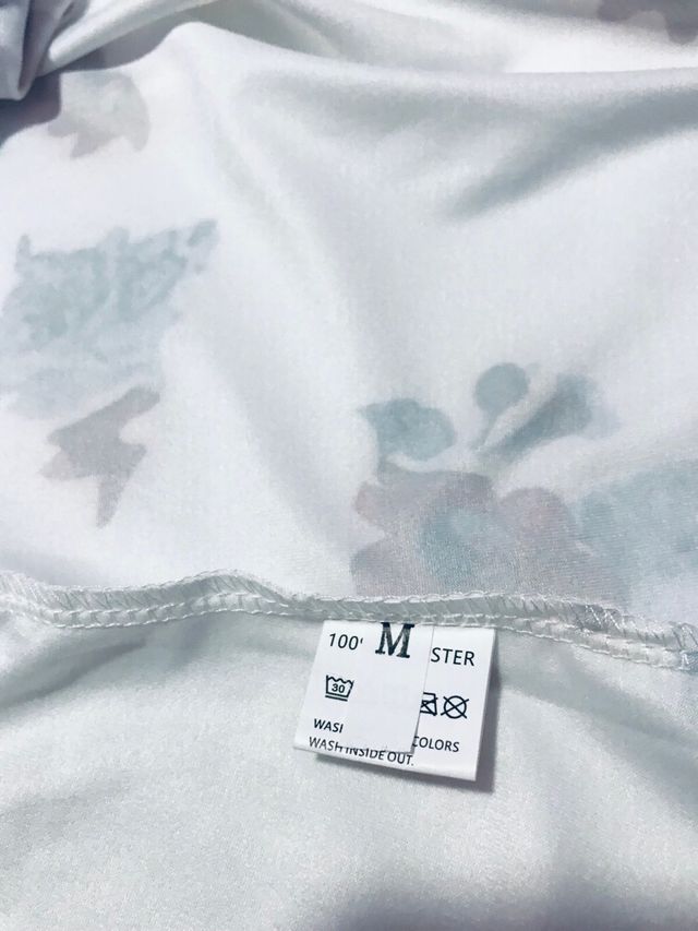 Vestido blanco flores verano