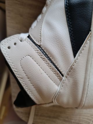 Zapatillas Stradivarius beige-blanco