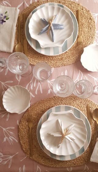 Mantel Gasto 140x180cm Rosa