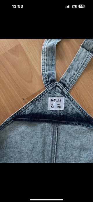 lote ropa
 falda corta y peto corto