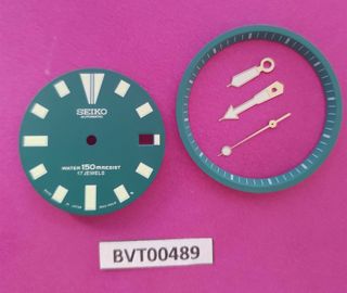 SEIKO VERDE DIAL MANOS MINUTOS PISTA CONJUNT HULK