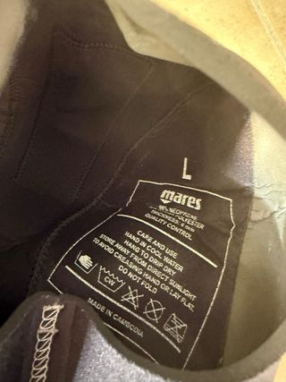 Cabezal neopreno Mares talla L
