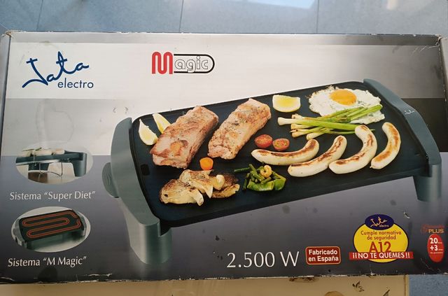 Plancha Jata Electro Magic 2500W.