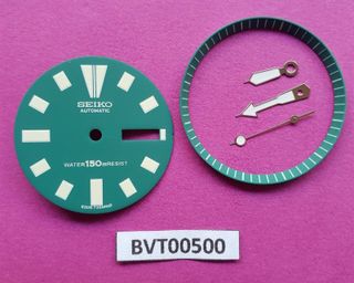 SEIKO HULK VERDE DIAL MANOS MINUTOS PISTA CONJUNTO