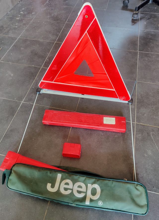 Triángulos emergencia Jeep