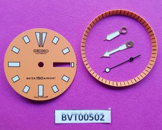 SEIKO MANOS MINUTOS PISTA CONJUNTO NARANJA