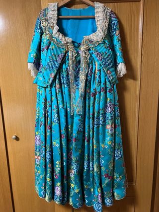 Traje Fallera Azul - Talla de niña