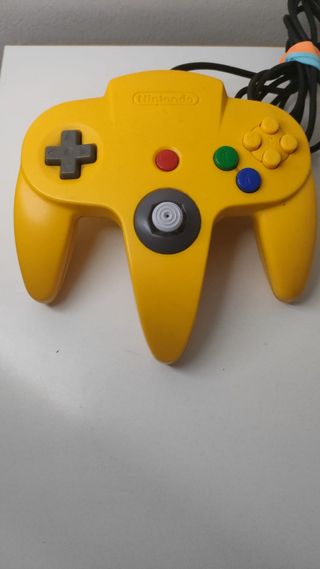 Mando. Nintendo 64 Amarillo