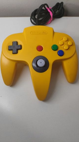 Mando. Nintendo 64 Amarillo