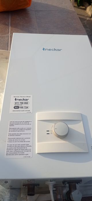 Termo eléctrico,gas butano,usado 2 años