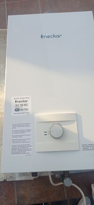 Termo eléctrico,gas butano,usado 2 años