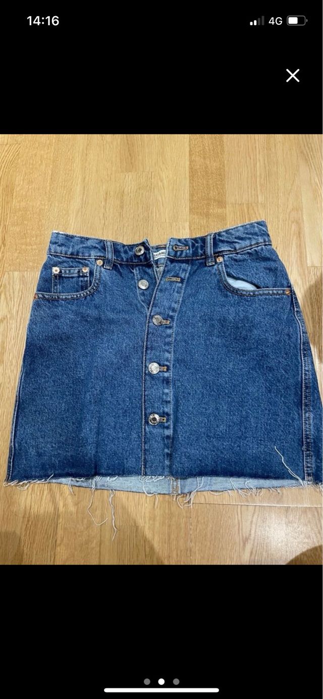 Mini Falda Vaquera Pull&Bear