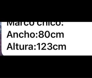 : Reja maciza de 80x123cm 
