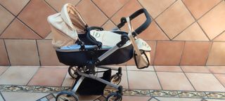 Cochecito Muñecas Miyo Beige