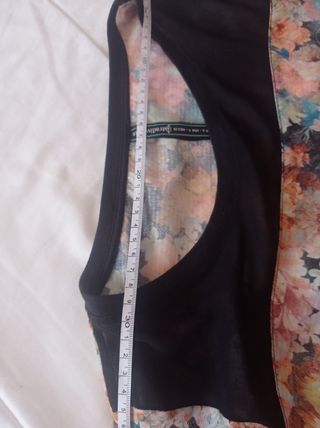 Blusa gasa floral multicolor T-5