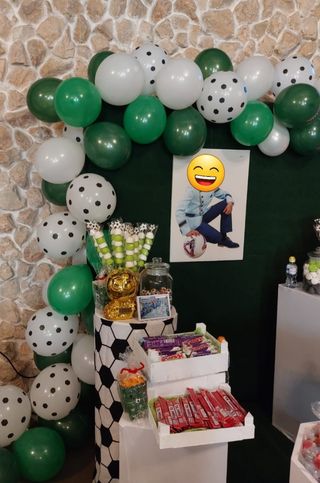 Candy bar futbol - Decoración cumpleaños