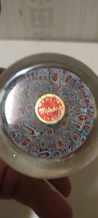 Murano N°4 diametro cm 8 azzurra perfetta