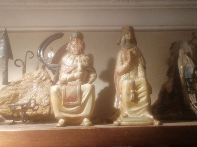 Reyes visigodos Lladró: 2 figuras