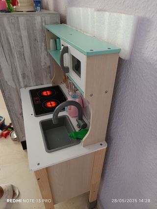 Cocinita juguete madera infantil
