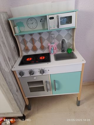 Cocinita juguete madera infantil