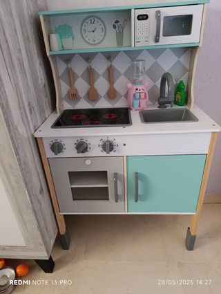 Cocinita juguete madera infantil