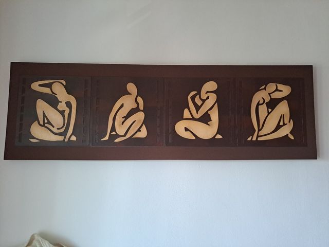 Cuadro decorativo figuras - Arte