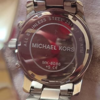 Reloj Michael Kors Runway Silver. Sin pila