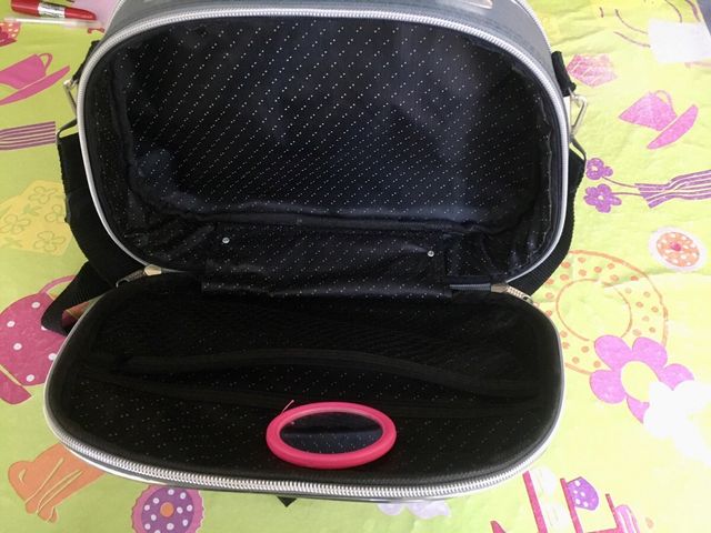 Neceser viaje gris - hombre/mujer