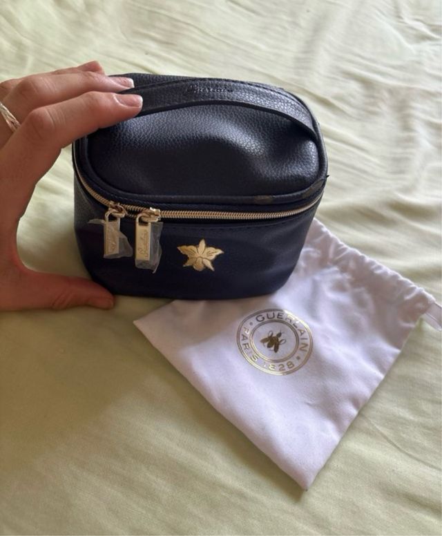 Neceser Guerlain - Azul y Dorado