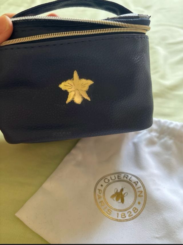 Neceser Guerlain - Azul y Dorado