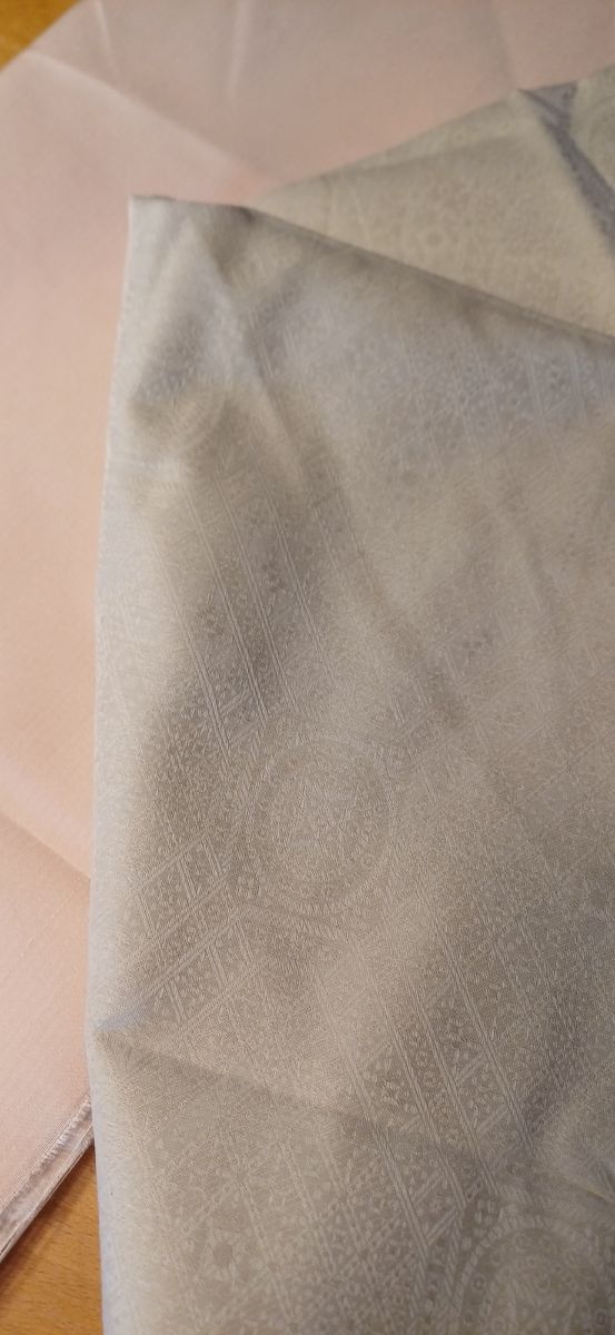 Scampolo tessuto cotone bianco