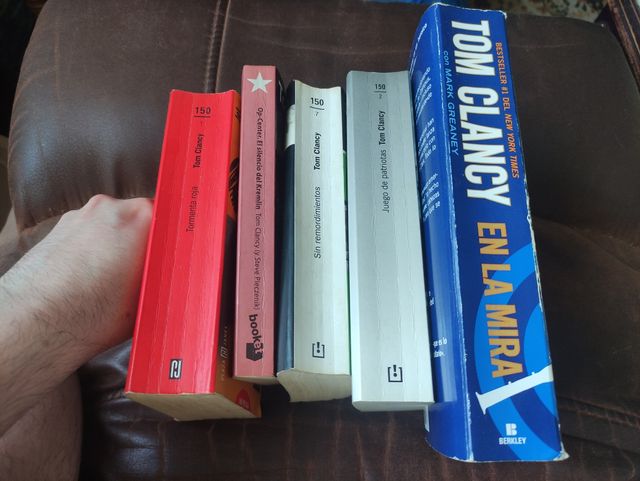 Lote Pack Libros Novelas Tom Clancy