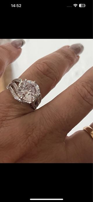 Anillo Plata Brillante