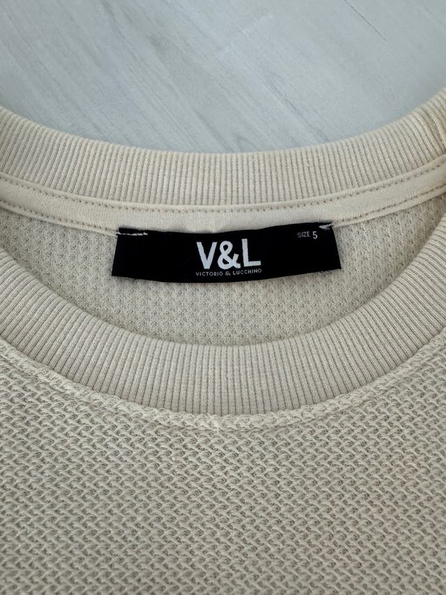 T-shirt beige Victorio Lucchino