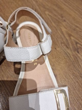 Sandalias Stonefly blancas - Piel