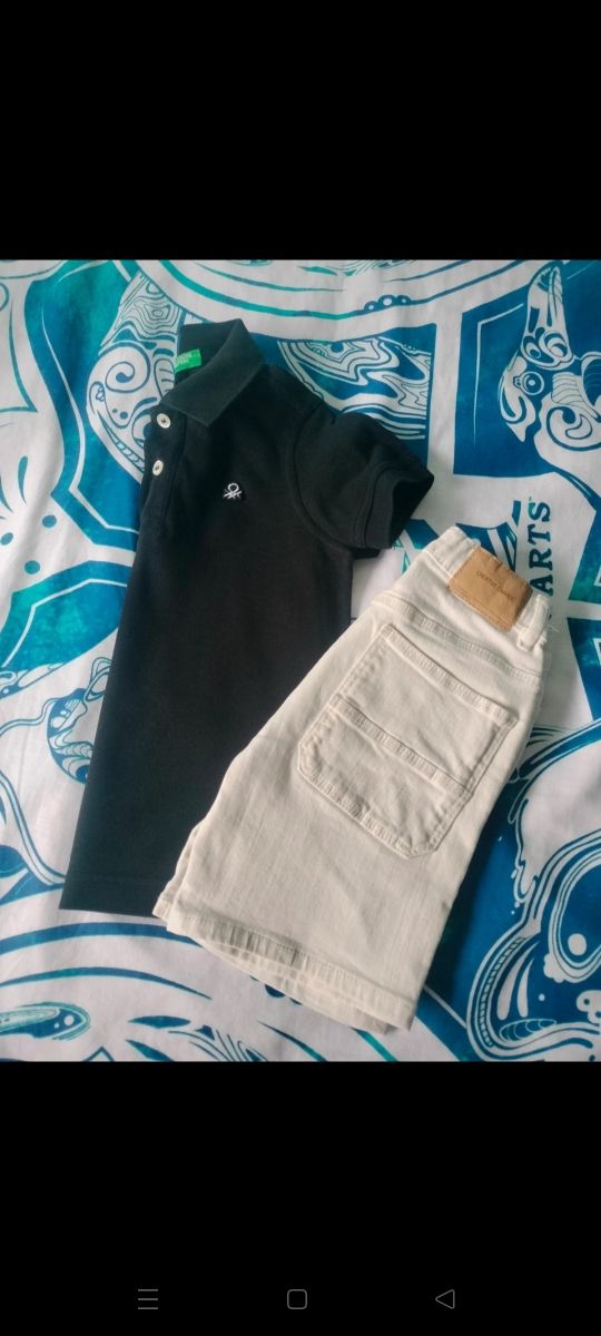Conjunto niño: polo + bermuda 6 años
