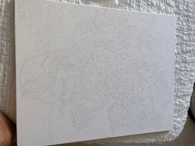 Lienzo pinta por números Girasoles Van Gogh